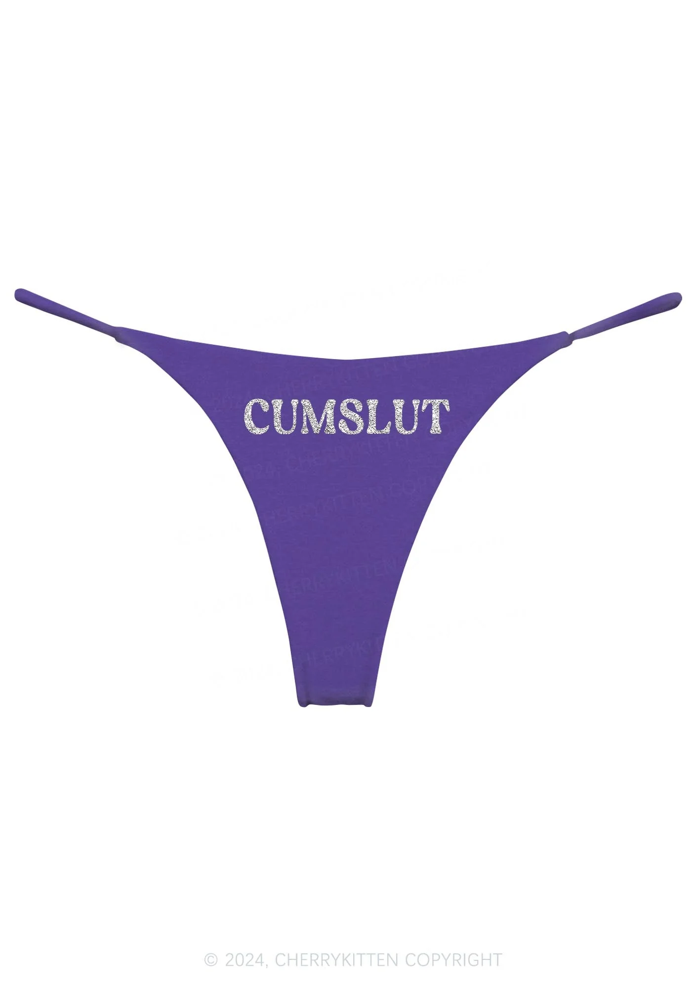 Glitter Comeslut Y2K Bikini String Thong Cherrykitten - Image 8