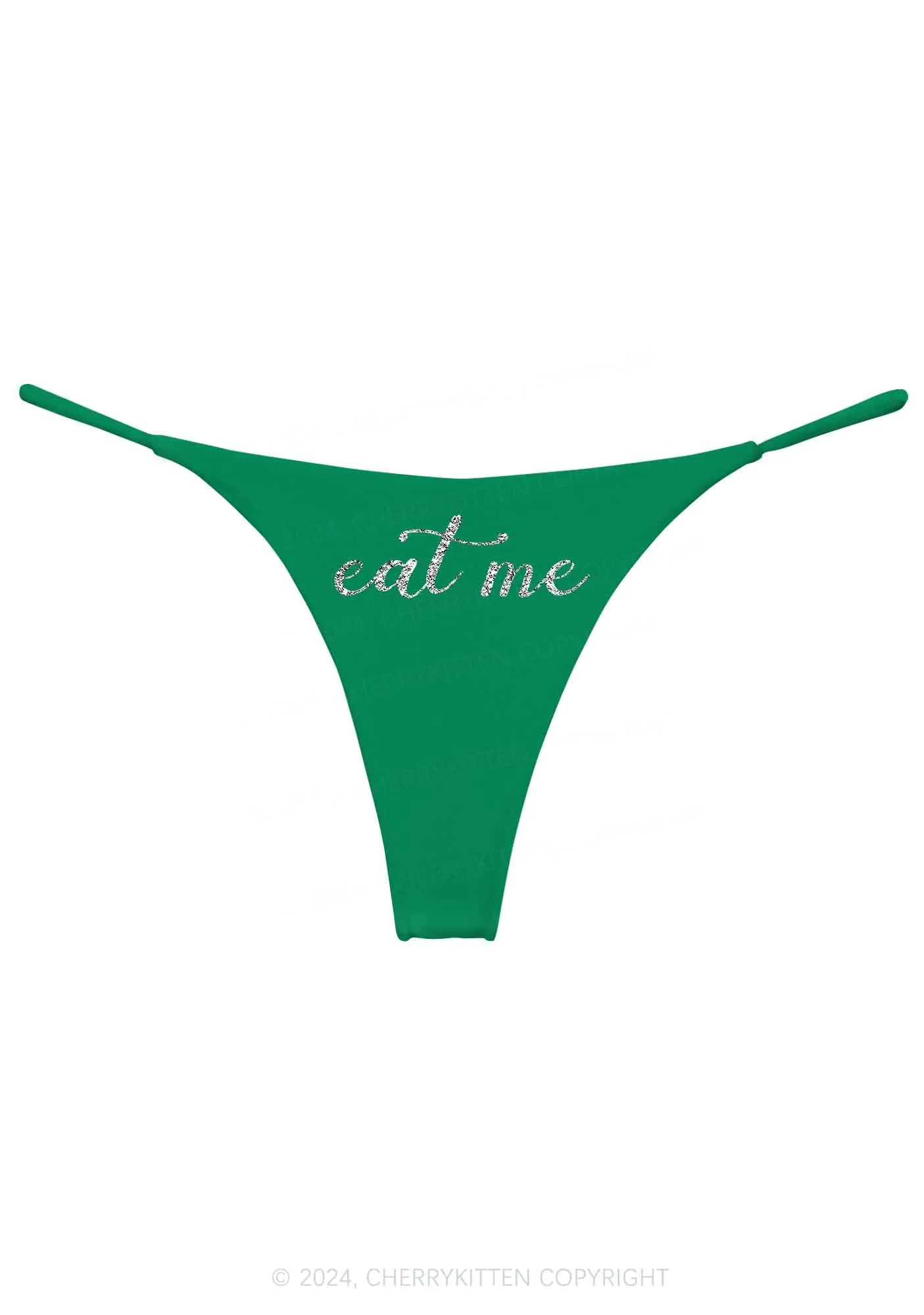 Glitter Eat Me Y2K Bikini String Thong Cherrykitten - Image 9