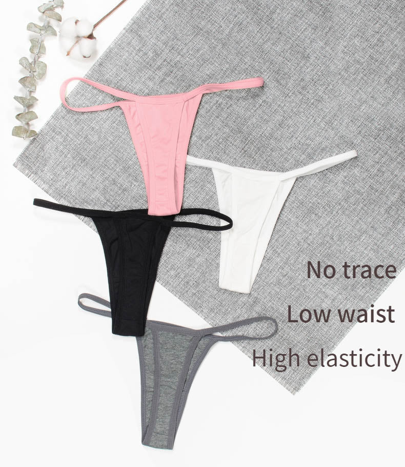 Glitter Eat Me Y2K Flat String Thong Cherrykitten - Image 7